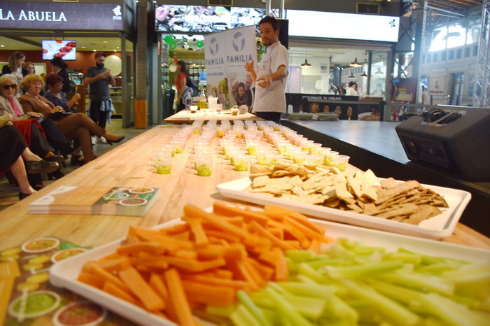 El humus, protagonista de la tarde