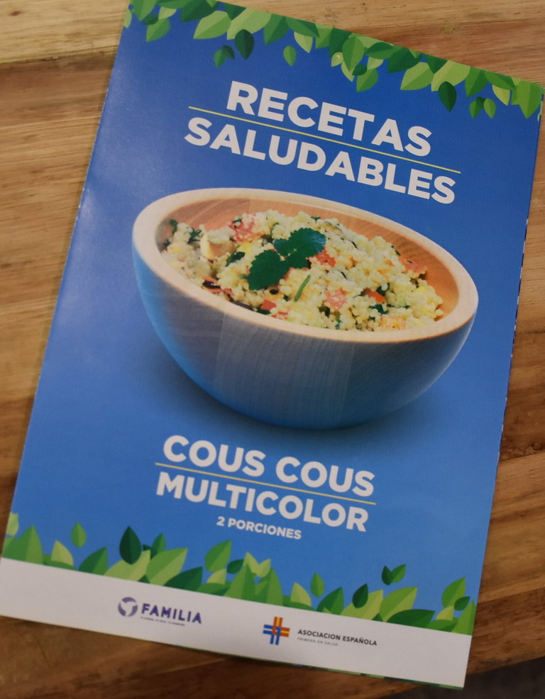 Receta Saludable: Cous cous multicolor