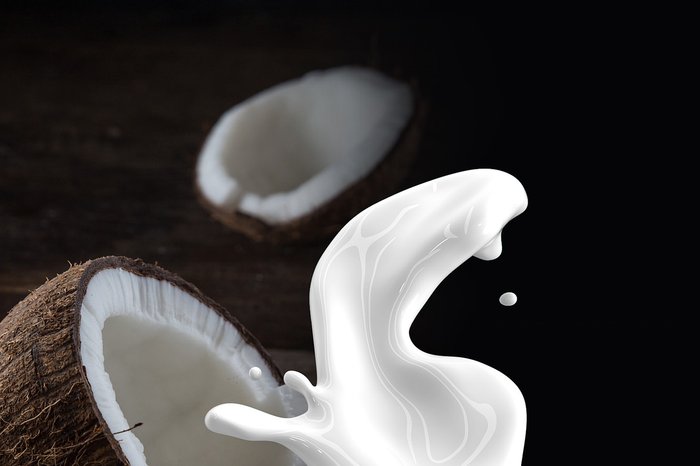 ¿Leche o crema de coco?