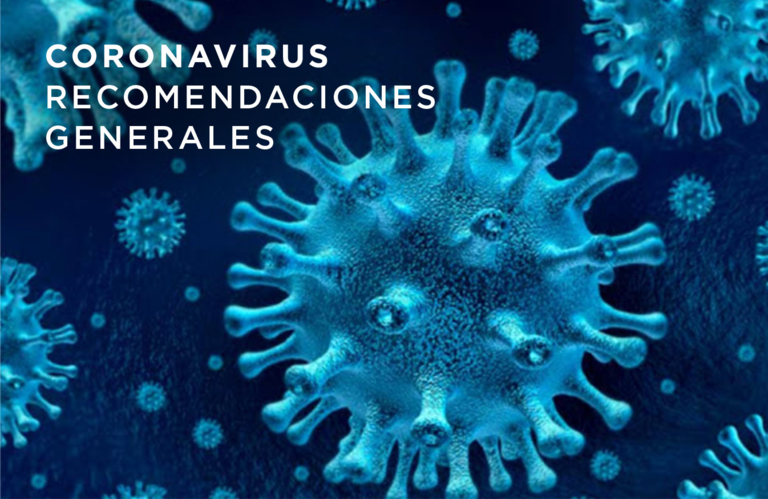Compartimos recomendaciones para prevenir el Coronavirus (COVID-19)
